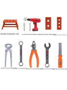 Elektromos játékfúró készlet