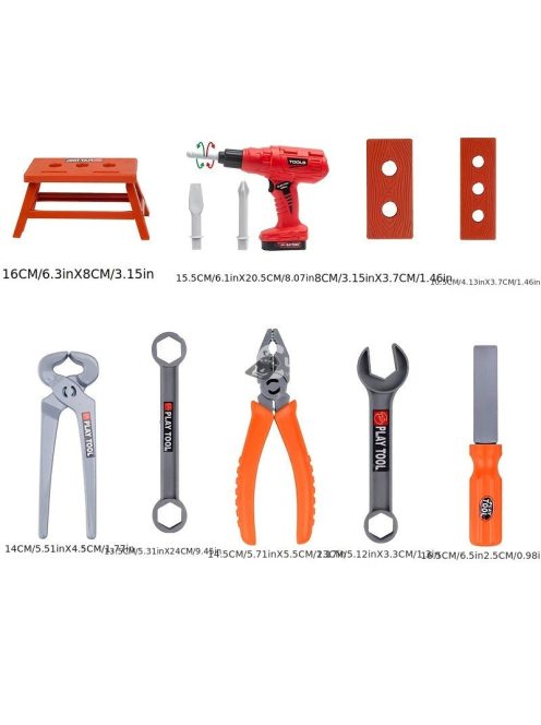 Elektromos játékfúró készlet