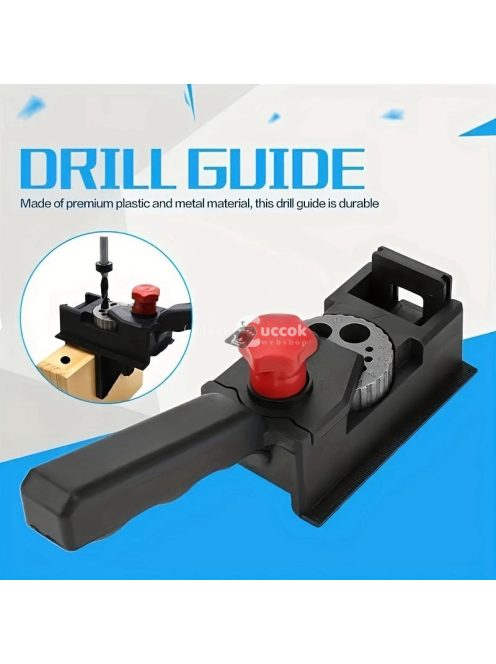 Állítható fából készült menetlyuk fúróvezető sablon