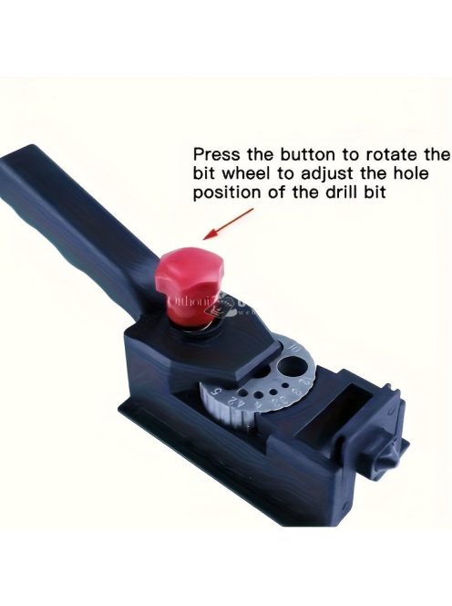 Állítható fából készült menetlyuk fúróvezető sablon