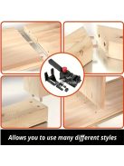 Állítható fából készült menetlyuk fúróvezető sablon