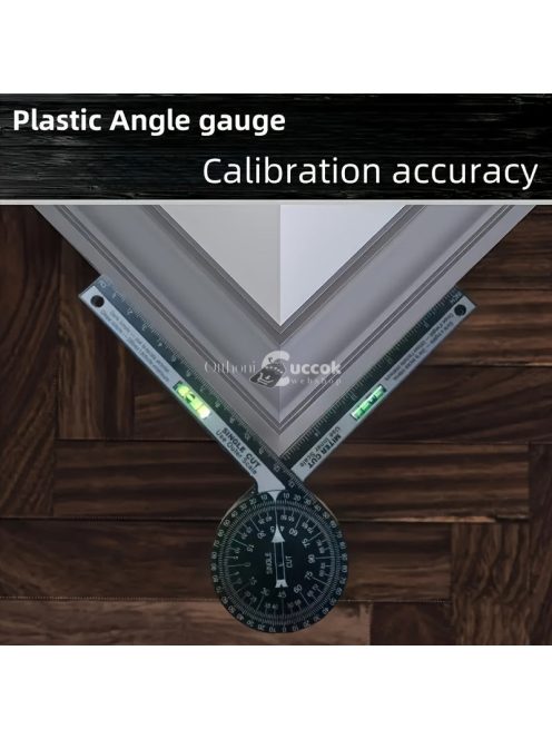 360 Fokban Forgatható Szögmérő