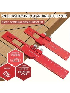 Precíziós alumíniumötvözet T-alakú vonalzó