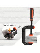 Erős teherbírású G-szorító készlet