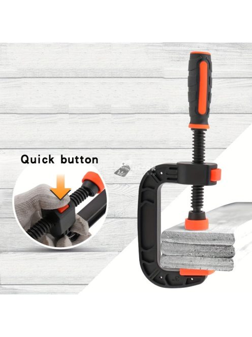 Erős teherbírású G-szorító készlet