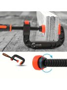 Erős teherbírású G-szorító készlet