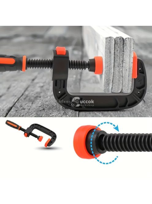 Erős teherbírású G-szorító készlet