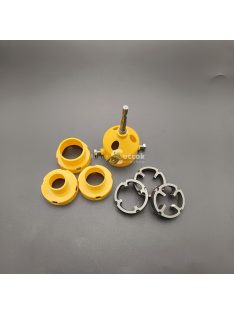   7 darabos elektromos lefolyócső menetfúró szerszámkészlet