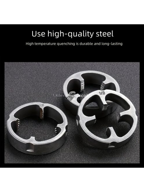 7 darabos elektromos lefolyócső menetfúró szerszámkészlet