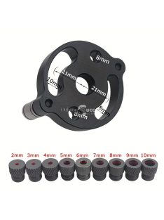 Függőleges fúrójelölő