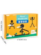 24 db-os Montessori kreatív párosító kirakósjáték