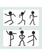 24 db-os Montessori kreatív párosító kirakósjáték