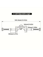 Állítható Kialakítású Sokoldalú Alumínium Ötvözet Szögcsipesz