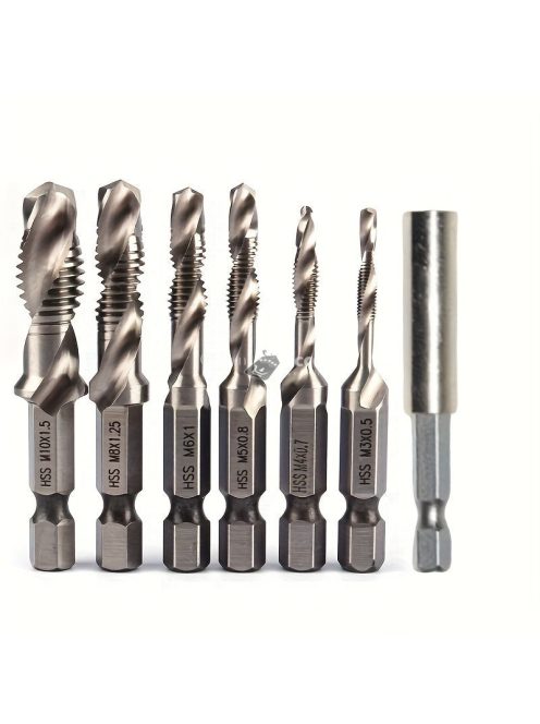 6 darabos titán fúrószár készlet