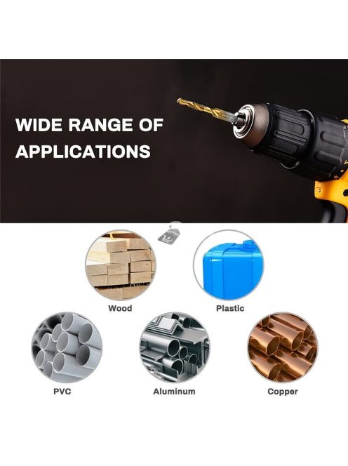 6 darabos titán fúrószár készlet