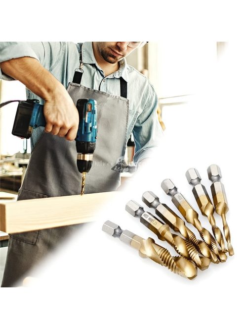 6 darabos titán fúrószár készlet