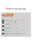 Hatlapfejű kombinált fúró és menetfúró készlet