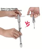 Menetfúró Kulcs, Állítható Racsnis Fogantyúval