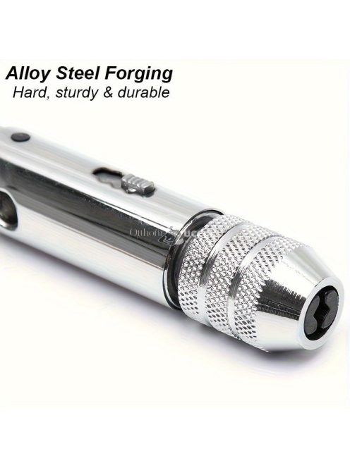 Menetfúró Kulcs, Állítható Racsnis Fogantyúval