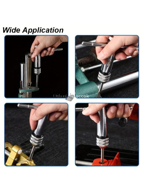 Menetfúró Kulcs, Állítható Racsnis Fogantyúval