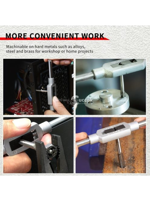 60 db-os mester hatlapú menetfúró készlet