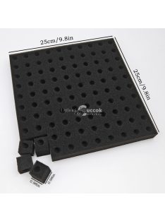 200 darab hidropóniás növénynevelő szivacs