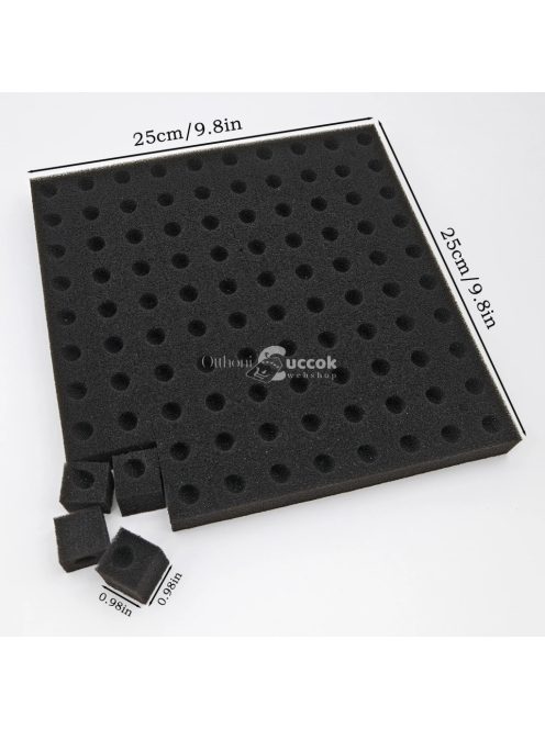 200 darab hidropóniás növénynevelő szivacs