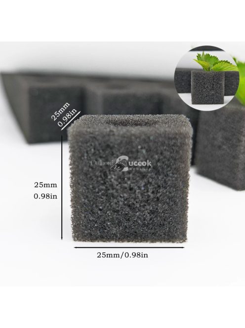 200 darab hidropóniás növénynevelő szivacs