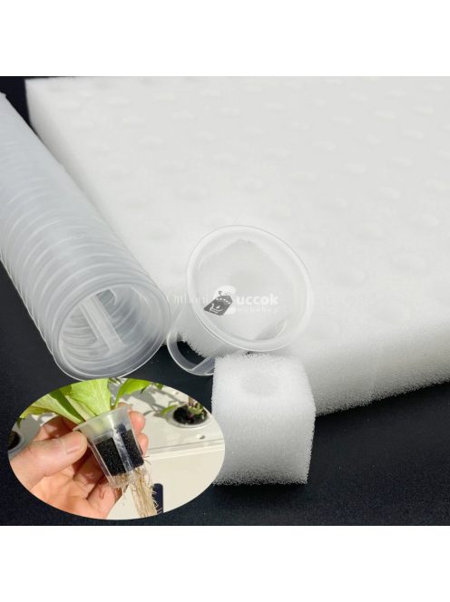 200 darab hidropóniás növénynevelő szivacs