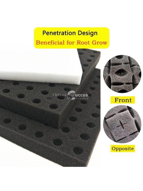 200 darab hidropóniás növénynevelő szivacs