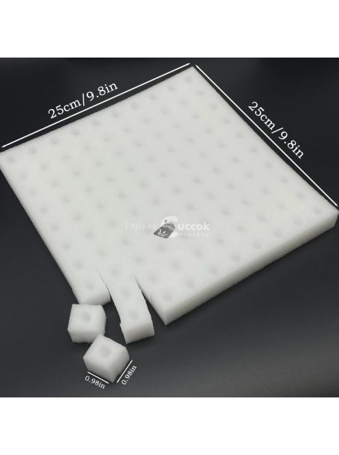 200 darab hidropóniás növénynevelő szivacs