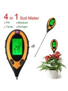 4 az 1-ben talaj pH-mérő és elemző