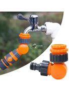 Kerti tömlőcsatlakozó – csapadapter 1/2 hüvelykes tömlődobhoz