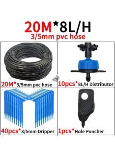 8L-es csepegtető öntözőrendszer