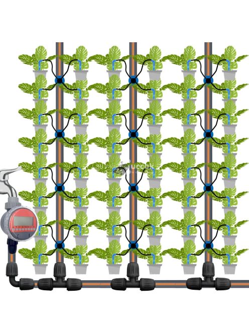 8L-es csepegtető öntözőrendszer