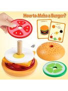 Montessori szendvics készítő játék