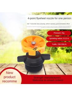 Külső menetes, automata forgó 360 fokos öntözőfej