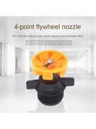 Külső menetes, automata forgó 360 fokos öntözőfej