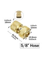 réz csap gyorscsatlakozó