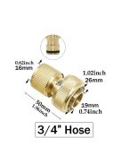 réz csap gyorscsatlakozó