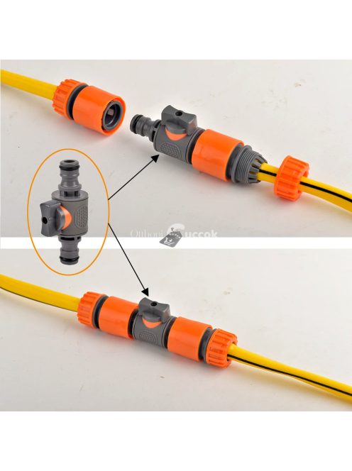 tömlő gyorscsatlakozó és öntözőpisztoly gumi csatlakozó