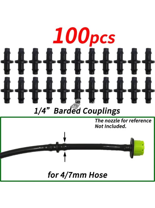 Barbed csatlakozó 1/4'' tömlőhöz