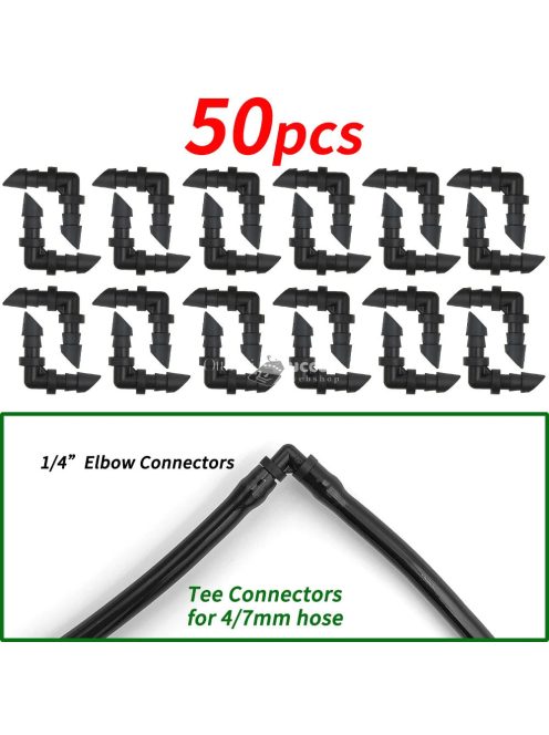 Barbed csatlakozó 1/4'' tömlőhöz