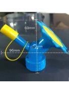 1/2 db kerti öntöző szórófej palackhoz