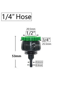 Gyorscsatlakozó kerti tömlőhöz