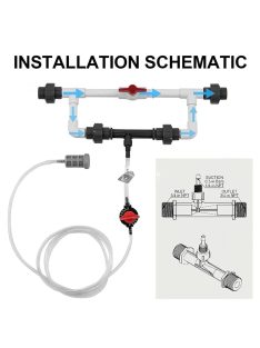   Mezőgazdasági öntözés Venturi műtrágyabejuttató készlet