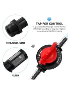 Mezőgazdasági öntözés Venturi műtrágyabejuttató készlet