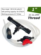 Mezőgazdasági öntözés Venturi műtrágyabejuttató készlet