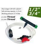 Mezőgazdasági öntözés Venturi műtrágyabejuttató készlet