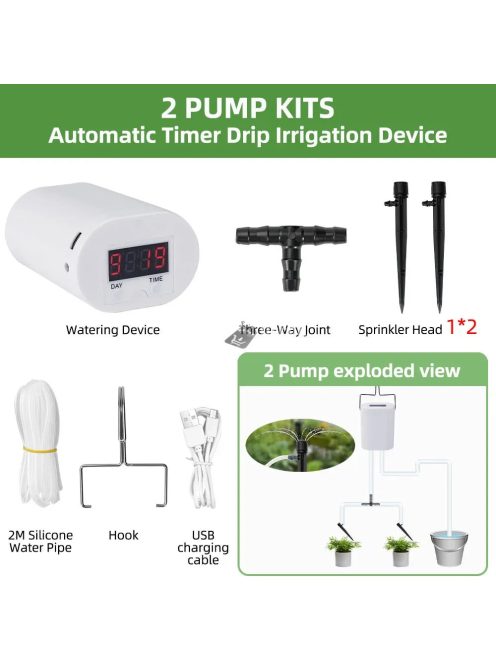 16 fejes automatikus öntöző pumpa vezérlő